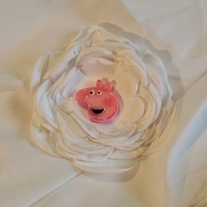 3.75 INCH PEPPA PIG FLOWER CLIPPY